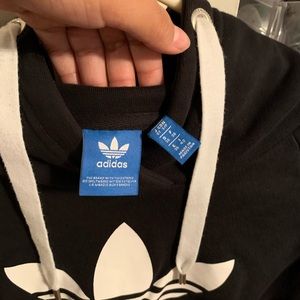 Adidas crop hoodie